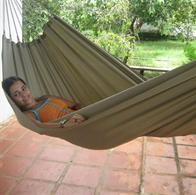 Outdoor GR�N Stof H�ngek�je PRO 1 personer